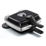 Gaufrier électrique Super 2 Traditionnel noir 1000 W Lagrange – Image 2