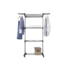 Séchoir à Linge sur 3 Couches pliable intérieur Vendos85