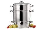Extracteur de jus à vapeur en inox 26 cm 342635 Baumalu