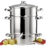 Extracteur de jus à vapeur en inox 26 cm 342635 Baumalu