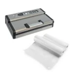 Lot appareil à emballer sous vide d'air semi-pro VS5800 et 2 rouleaux de sachets à découper