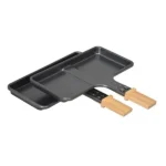 Lot appareil à raclette et appareil à fondue en bois Kitchen Chef Professional – Image 4