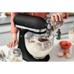 Robot pâtissier Artisan à tête inclinable 4,8 L 300 W noir truffe 5KSM175PSEBK Kitchenaid – Image 3