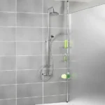 Étagère de douche télescopique acier inox 4 tablettes Wenko by Maximex – Image 2