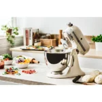 Robot artisan crème 5KSM175PS avec accessoires supplémentaires Kitchenaid – Image 3