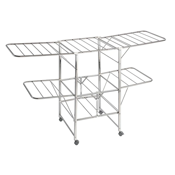 Séchoir à linge acier Mobile Wenko by Maximex Séchoir à linge acier Mobile Wenko by Maximex