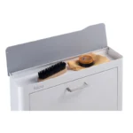 Meuble à chaussures KIBO 4 Compartiments, Blanc Don Hierro – Image 6