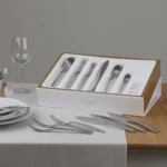 Neuvième Art - Ménagère 50 pièces en coffre bois Couzon – Image 8