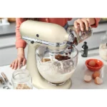 Robot artisan crème 5KSM175PS avec accessoires supplémentaires Kitchenaid – Image 5
