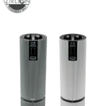 Line Electric Coffret cadeau - Duo de moulins à poivre et à sel électriques rechargeables, u'Select, carbone et aluminium, 15 cm - 6in. Peugeot