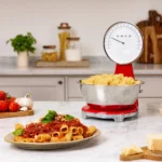 Balance de cuisine Rétro rouge Smeg – Image 2