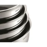 Batterie de cuisine 7 pièces tout inox Castel’Pro Cristel – Image 4