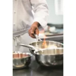 Batterie de cuisine 7 pièces tout inox Castel’Pro Cristel – Image 6