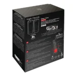 Coffret duo de moulins à poivre et à sel électriques Line noir mat 15 cm Peugeot – Image 3