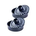 Ensemble de 2 Moules à manqué et savarin double fond 28 cm Dr. Oetker Back Liebe Dr. Oetker