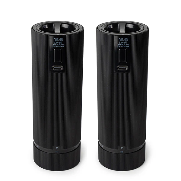 5d1c2c8527c9412294426baeb53436dc_1200x1200_crop_center Coffret duo de moulins à poivre et à sel électriques Line noir mat 15 cm Peugeot