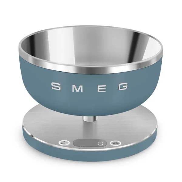 Balance de cuisine Bleu Mat Smeg