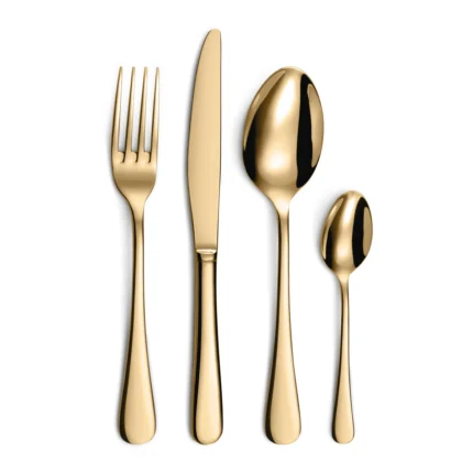 Clipper Doré - Ménagère 24 pièces Couzon