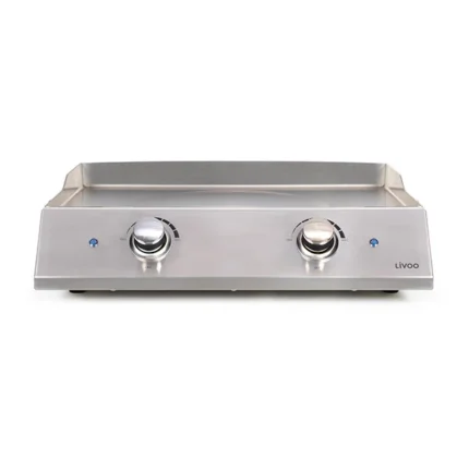 Plancha inox 2 thermostats 2800W DOC302 Livoo