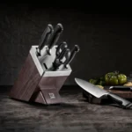 7-pcs, Bloc de couteaux, Brun Zwilling – Image 6