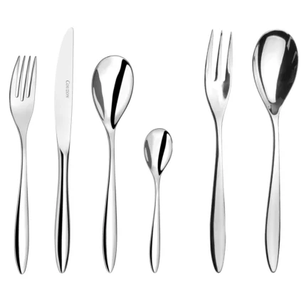 Epsilon - Ménagère 50 pièces en coffre bois Couzon