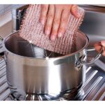 3 Lavettes éponges en cuivre Wenko by Maximex